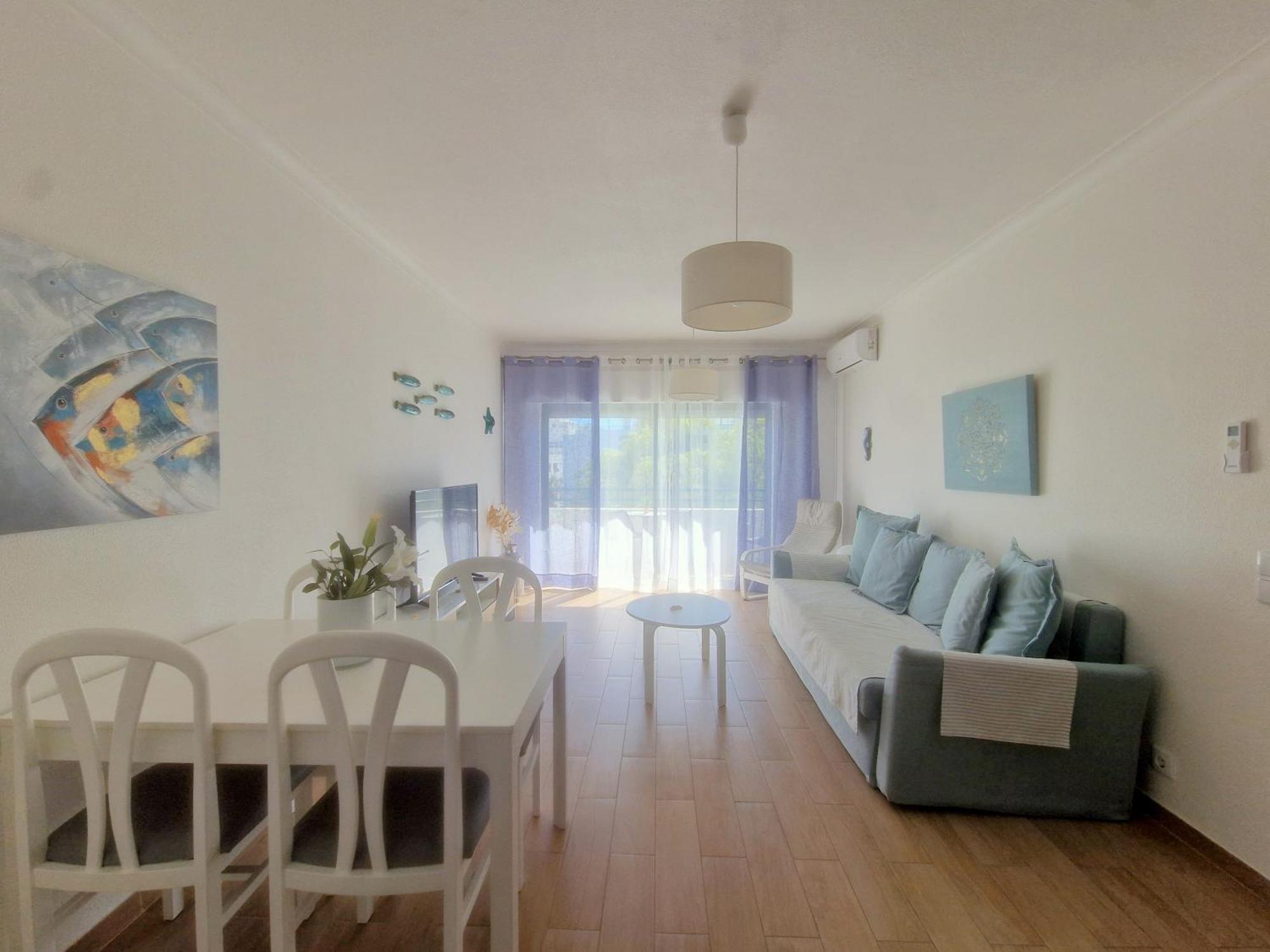 Avenida Mar 1 - Ar-Condicionado, Wifi E 200Mts Da Praia Quarteira Luaran gambar